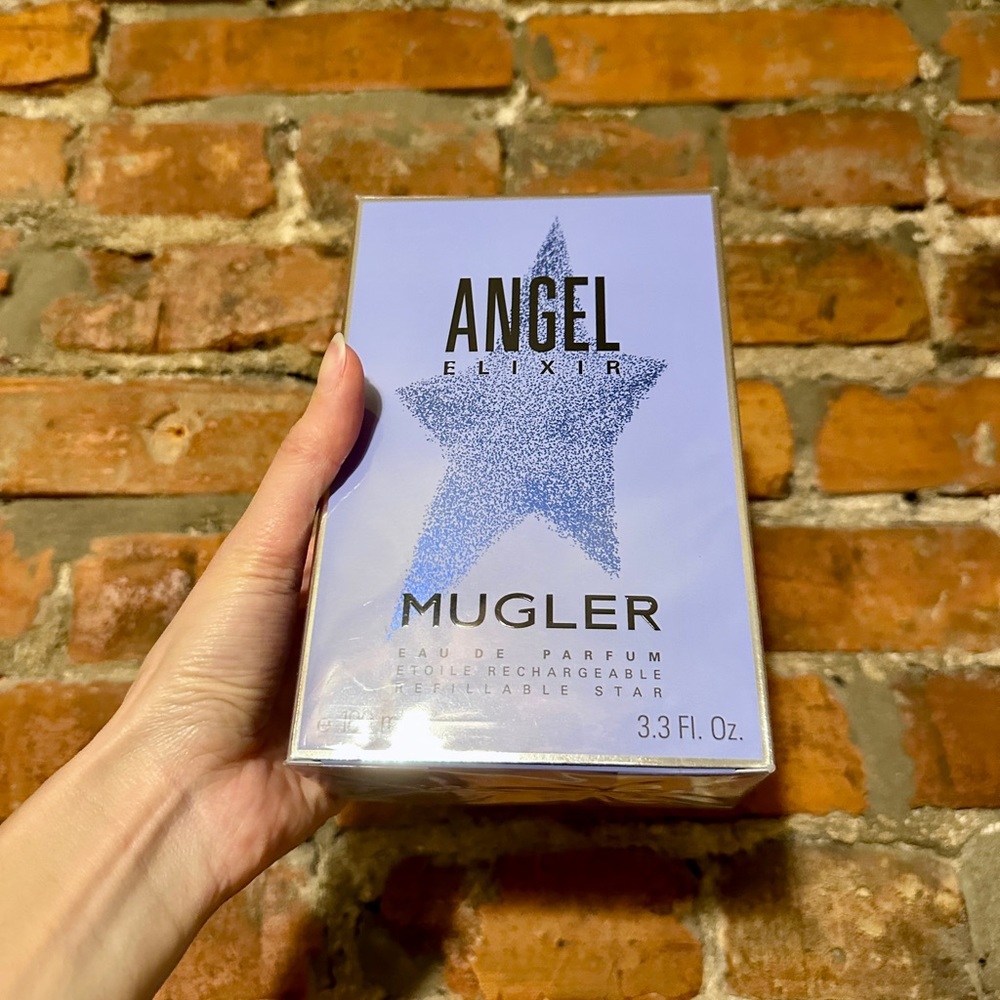 ✨ Brand New Full-size Mugler Angel Elixir + Sample